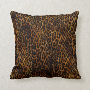 Coussin Texture de fourrure de guépard