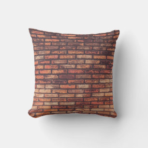 Coussin texture de mur de brique ancienne arrière-plan, hi