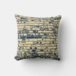 Coussin Texture d'un mur en brique. Design élégant de papi