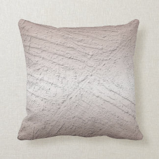Coussin texture extérieure métallique