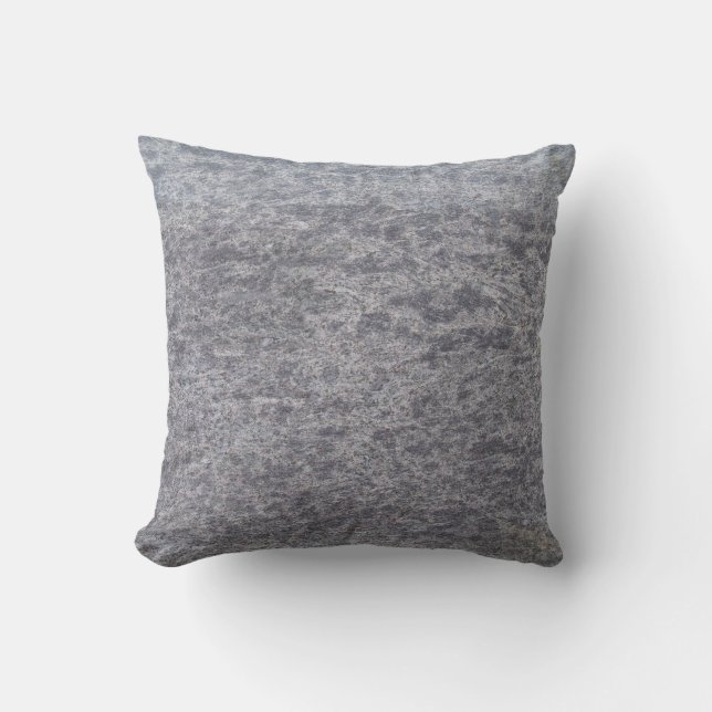 Coussin texturé gris bleu (Recto)