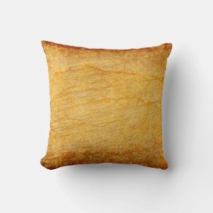 Coussin texture vintage vieux or