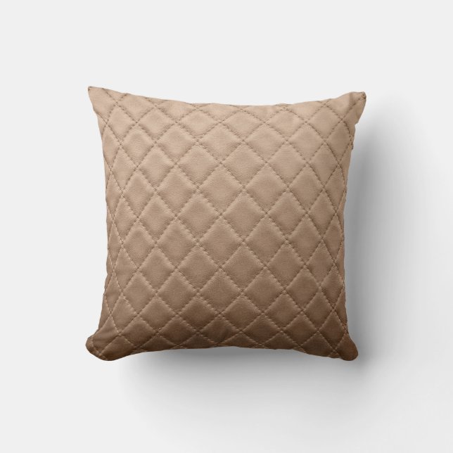 Coussin Textureleather en cuir, motif, abstrait, animal, (Recto)