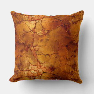 Coussin Textures Brown dorées