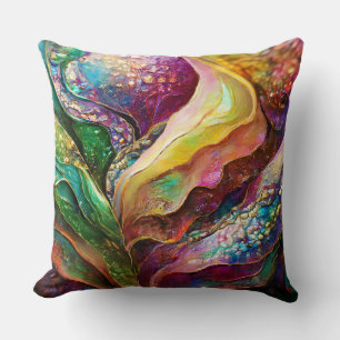 Coussin Textures dorées et Extraordinaires