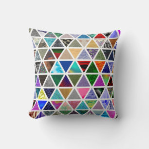 Coussin Textures triangulaires