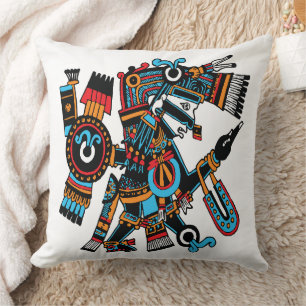 Coussin Tezcatlipoca - Fumer Miroir Seigneur De La Nuit Ci