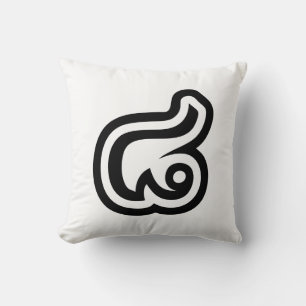 Coussin Thaïlande Numéro 8 / Huit / ๘ (Mauvais/Paire) Thaï
