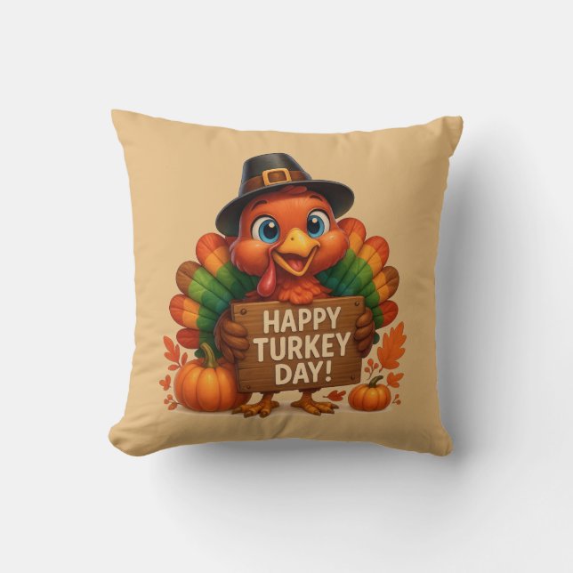 Coussin Thanksgiving Holiday (Recto)