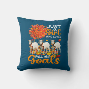 Coussin Thanksgiving Juste Une Fille Qui Aime La Chute Et