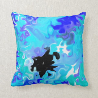 Coussin The Blue Forgot : Art moderne