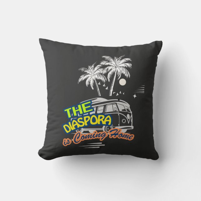 Coussin The Diaspora is Coming Home |  (Recto)