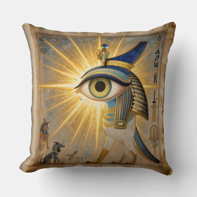 Coussin The Egyptian Eye´6 (Recto)