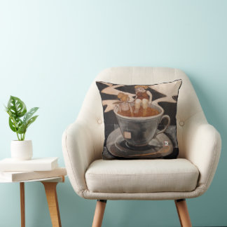 Coussin Thé pour deux