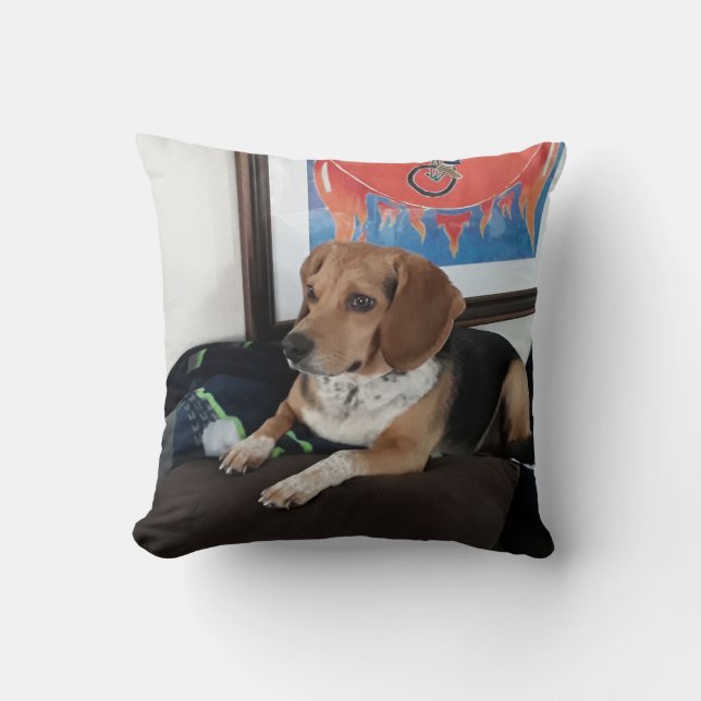 Coussin The Regal Beagle Toss Pillow (Recto)