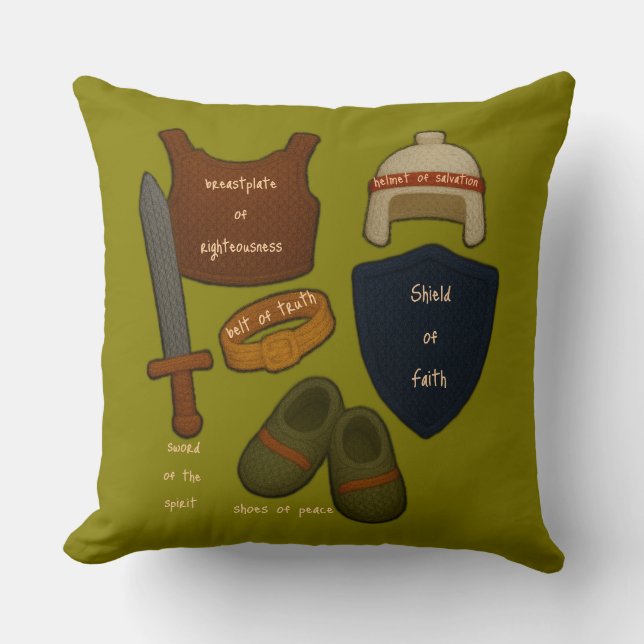 Coussin The Whole Armor Yarn Look Pillow (Recto)