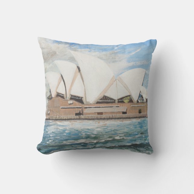 Coussin Théatre de l'opéra de Sydney (Recto)