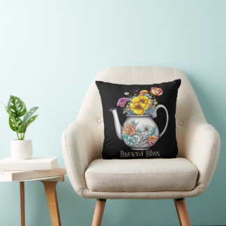 Coussin Théière Bliss brassée
