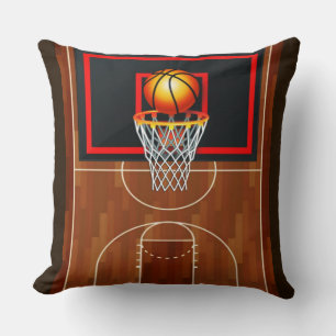 Coussin Thème de basket-ball Slam Dunk