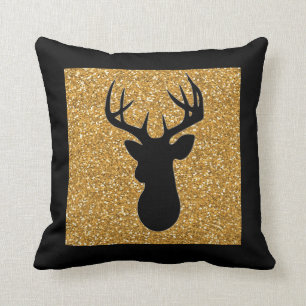 Coussin Thème De Vacances Personnalisées De L'Or Révers
