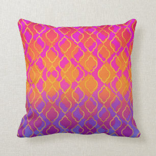 Coussin Thème indien fascinant marocain Arabe de couleurs