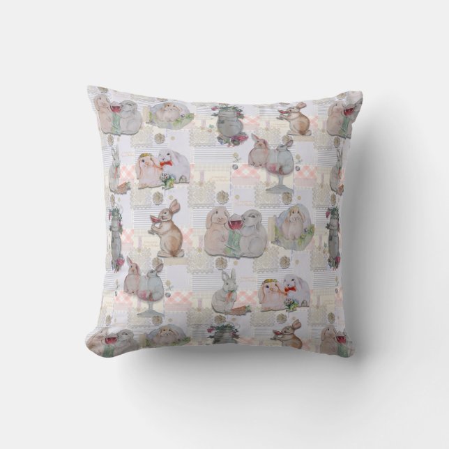 Coussin Thème Pipa & Marlow (Recto)