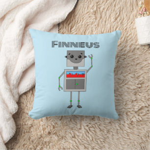 Coussin Thème Robot personnalisé