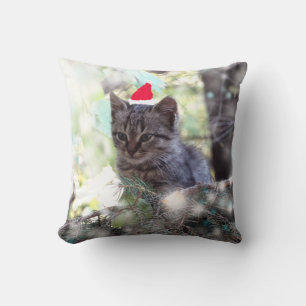 Coussin Thon Cuisine Kitten heure de Noël