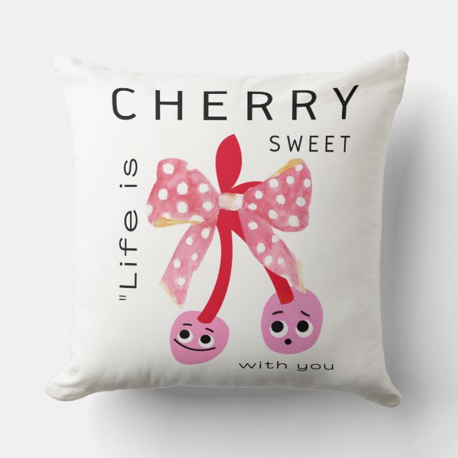 Coussin Throw Pillow (Recto)