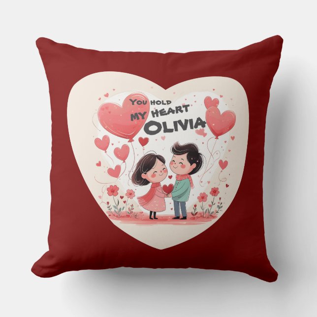 Coussin Throw Pillow (Recto)