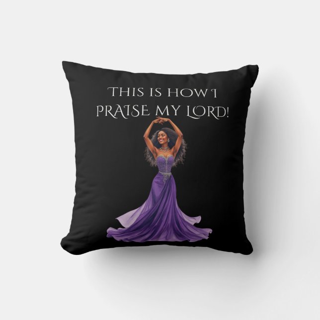 Coussin Throw Pillow (Recto)