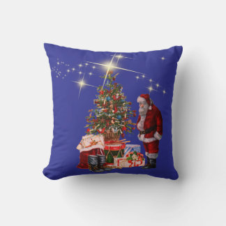 Coussin Throw Pillow Santa Claus