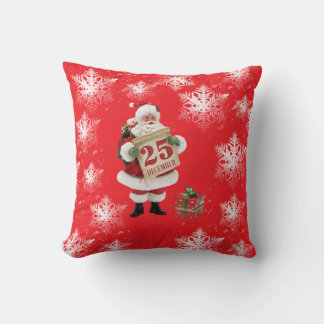 Coussin Throw Pillow Santa Claus 