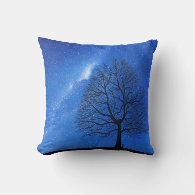 Coussin Throw Pillow - "The Heavens Declare" (Recto)