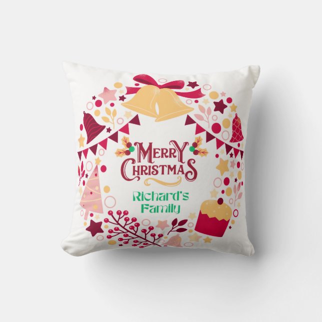 Coussin Throw Pillow, Throw Pillow 16" x 16" (Recto)