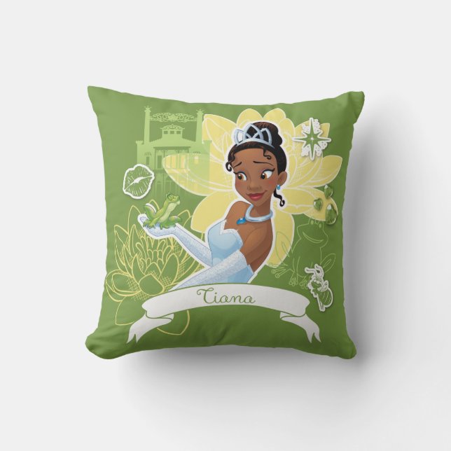 Coussin Tiana : Cuisine d'un rêve (Recto)