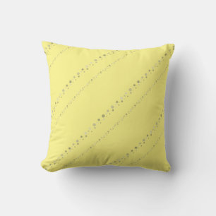 Coussin Tidy Yellow Styled Point Stripes Graphique