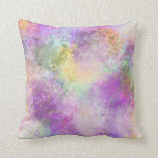 Coussin Tie teint arc-en-ciel