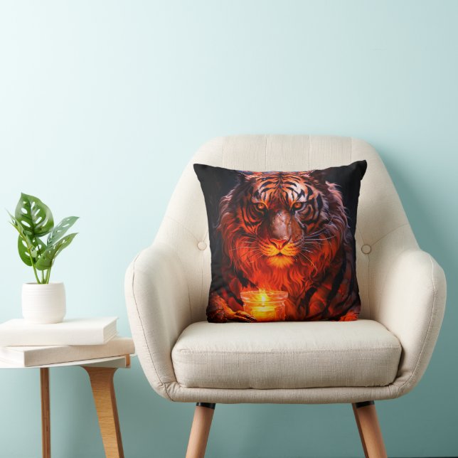 Coussin Tiger Art (Chaise)