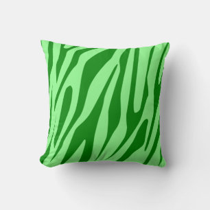 Coussin Tiger vert Motif sans joint