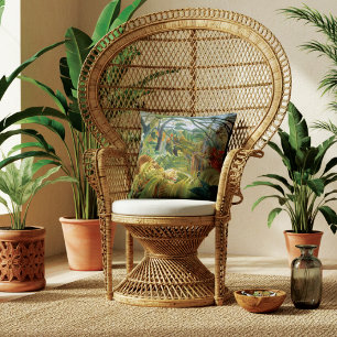 Coussin Tigre dans une tempête tropicale Henri Rousseau