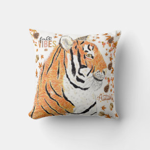 Coussin Tigre d'automne