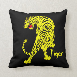 Coussin Tigre féroce