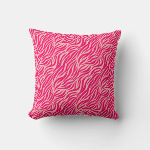Coussin Tigre Poster de animal rose
