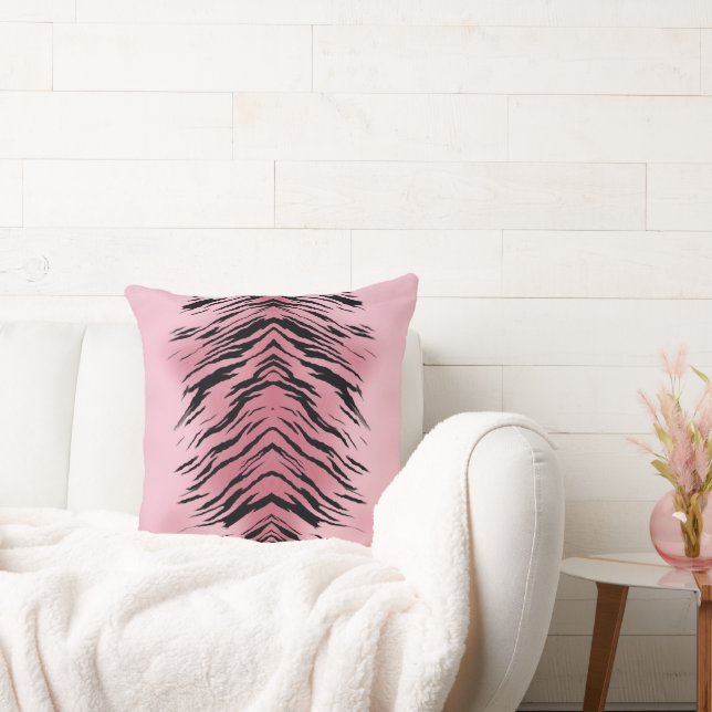 Coussin Tigre rose Abstrait (Canapé)