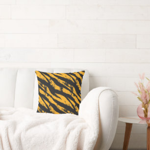 Coussin Tigre urbain classique rayures