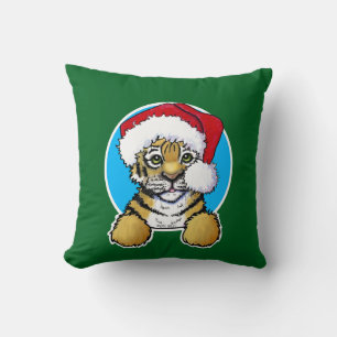 Coussin Tigreau de Noël