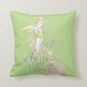 Coussin Tinker Bell Amour Et Bonheur