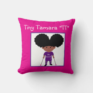 Coussin Tiny Tamara TT Jetez l'oreiller 16" x 16"