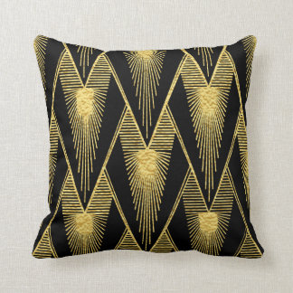 Coussin Tirage de Sunburst Art Déco